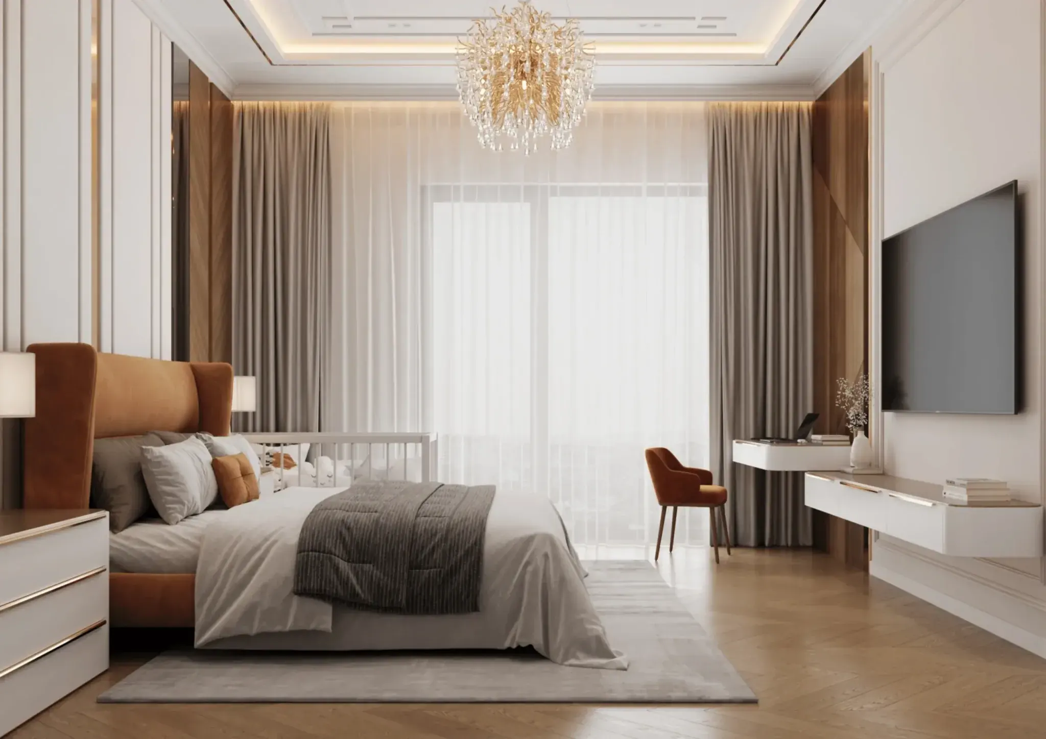 Apartment interior after renovation 13