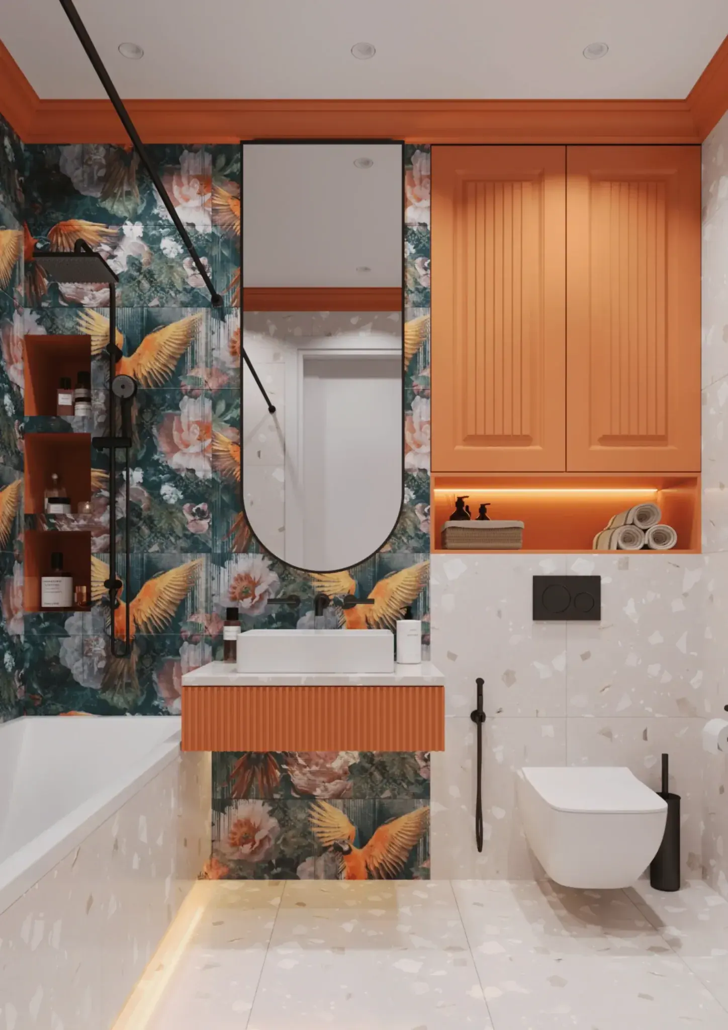 Apartment interior after renovation 25