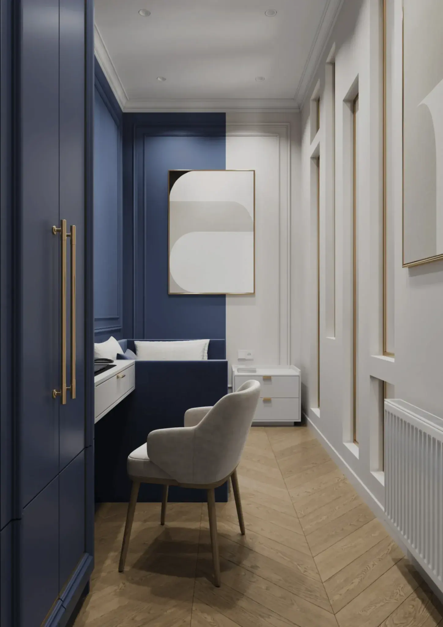 Apartment interior after renovation 21