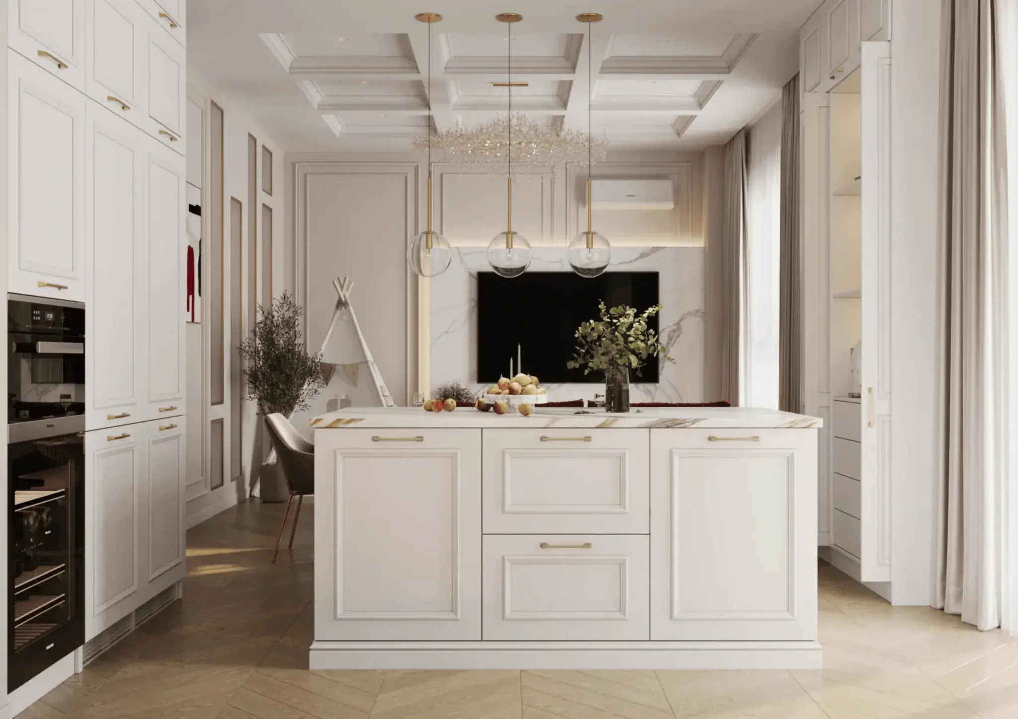 Apartment interior after renovation 27